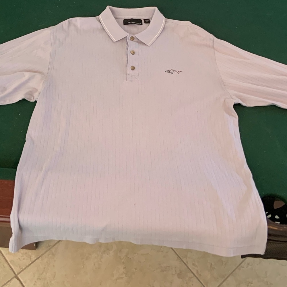 Men’s XL Greg Norman long sleeve polo Shirt